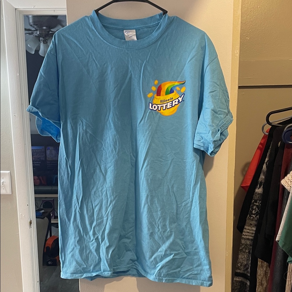 Port and Company Blue Short Sleeve Tee
